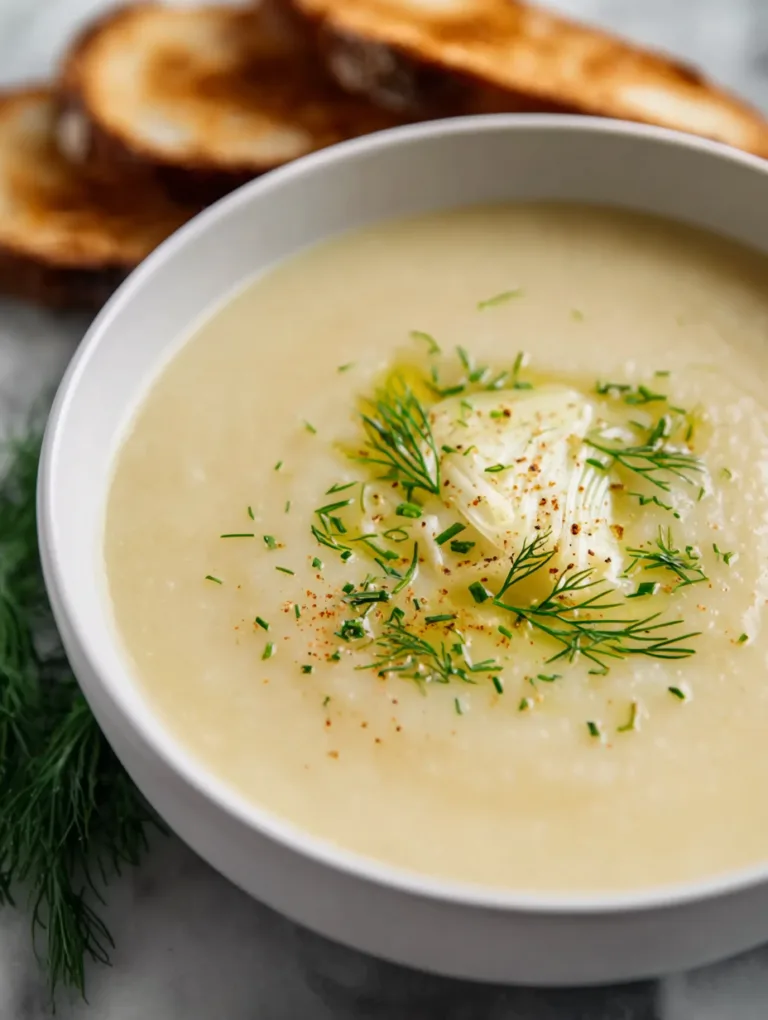 Hearty Fennel and Potato Soup for Cozy Nights at Home