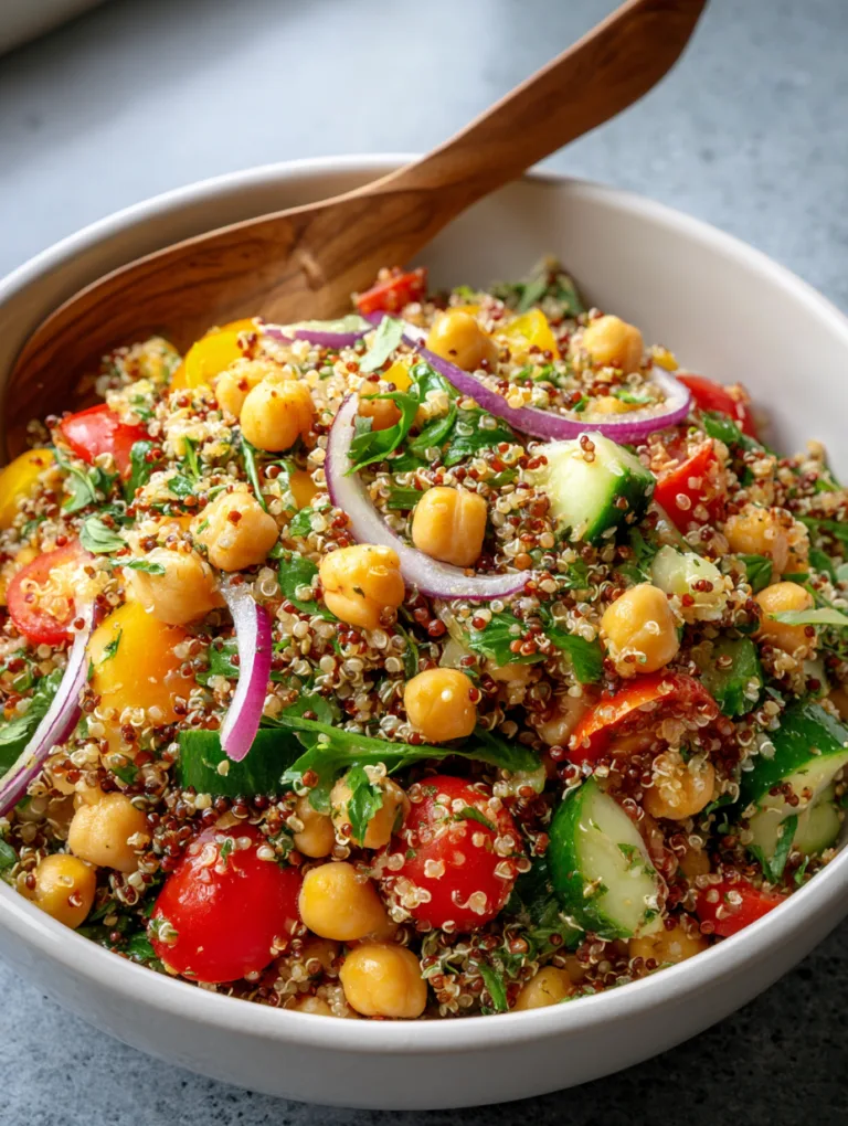 Healthy Quinoa Salad (Light & Fresh Meal)
