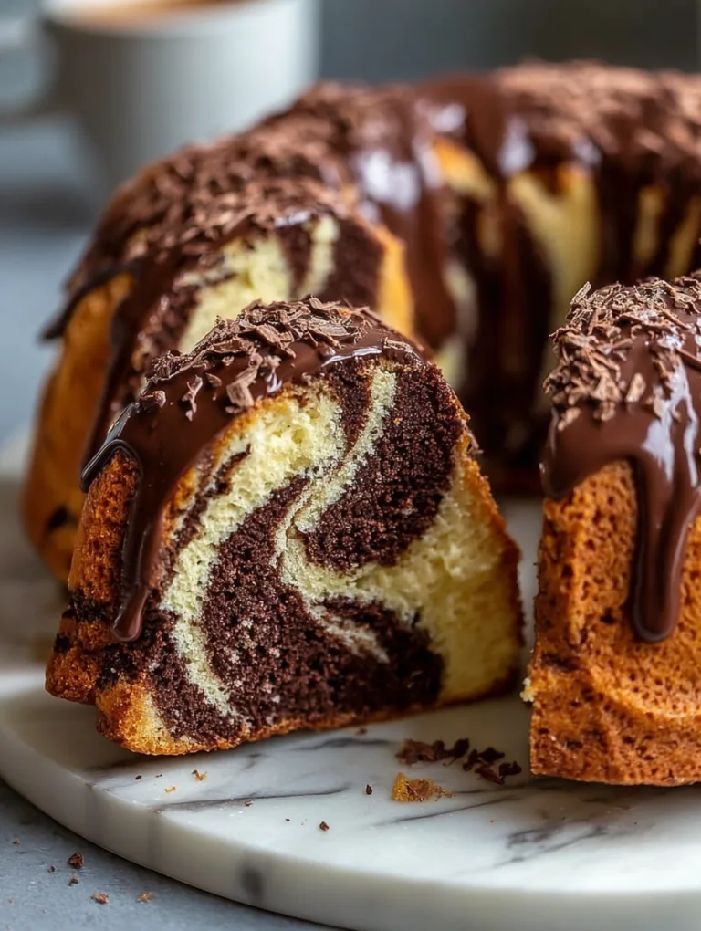 The Best Marble Cake Recipe for Busy Nights