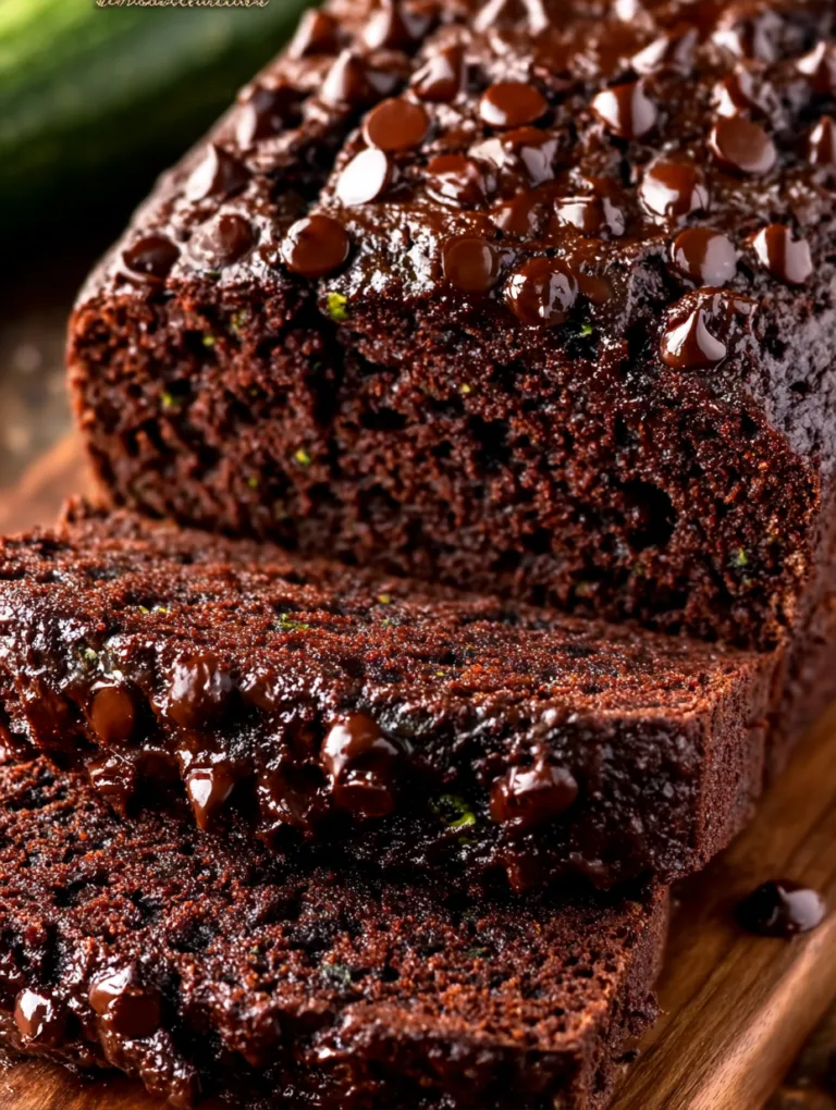 Moist Double Chocolate Zucchini Bread (Rich & Easy Recipe)