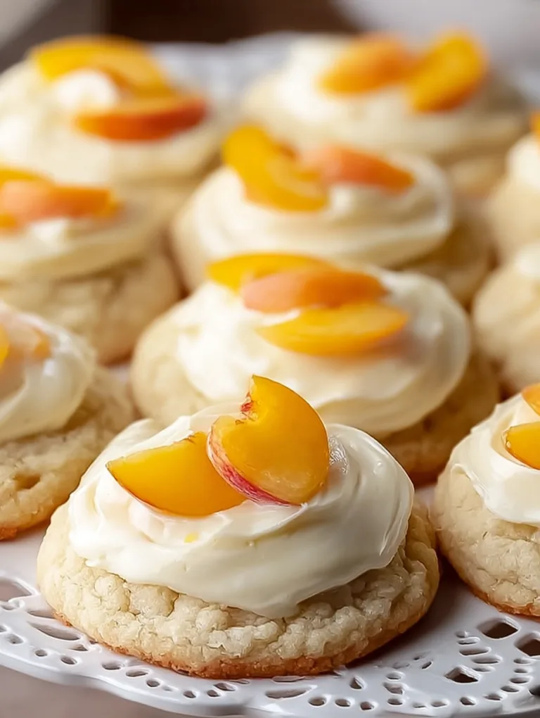 Peaches and Cream Cookies