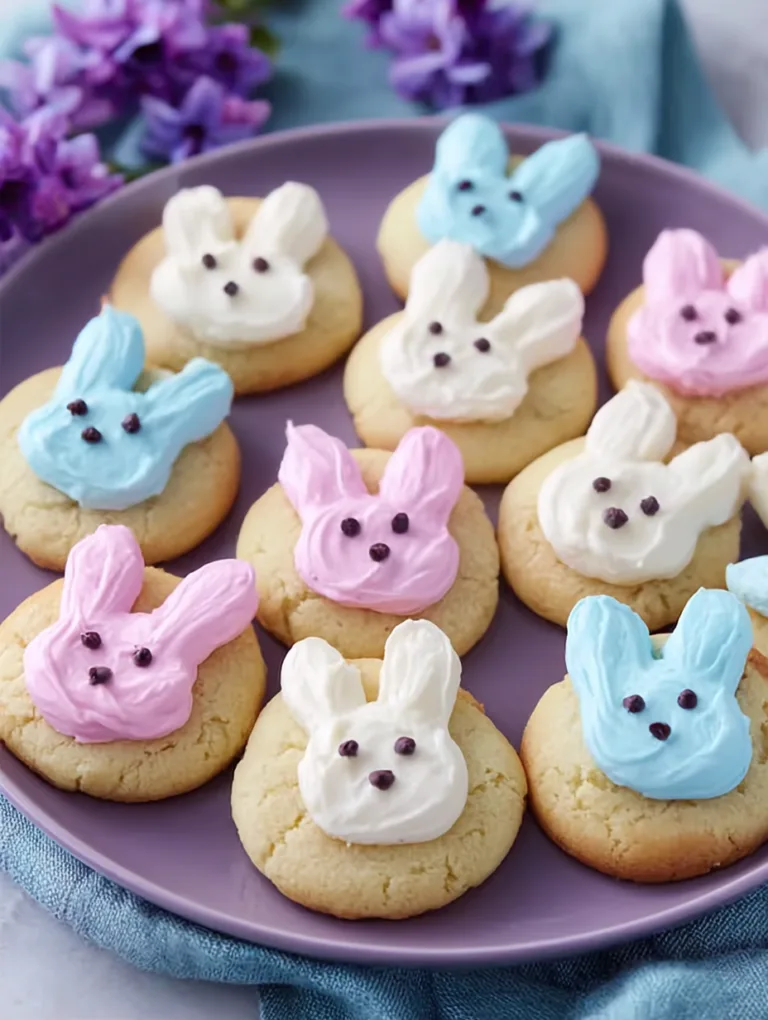 Soft Buttercream Bunny Cookies Recipe (Easy & Irresistible Easter Treat)