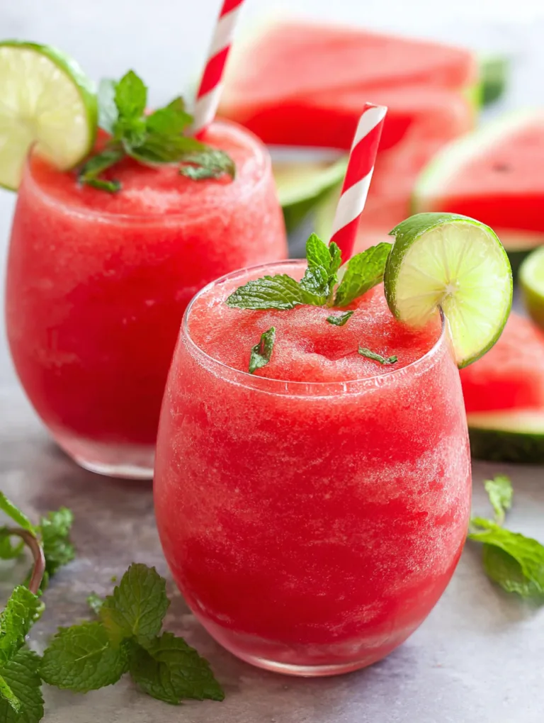 Watermelon Wine Slushie Cocktail Mixer