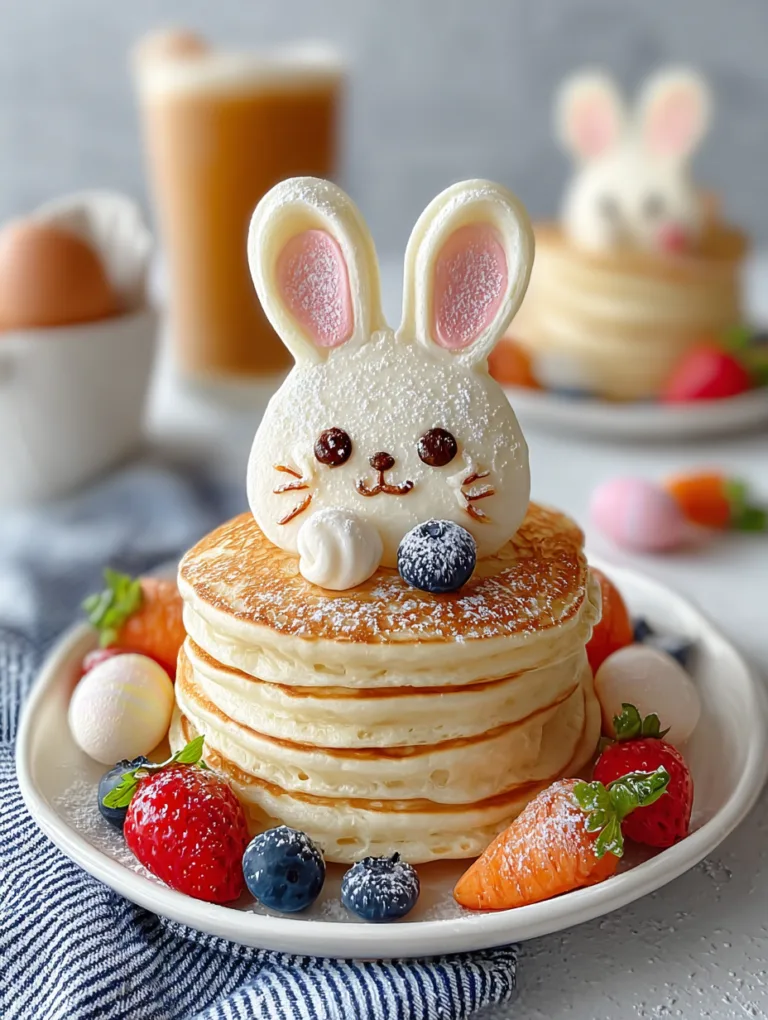 Easter Bunny Pancakes: Fun and Delicious Family Breakfast!