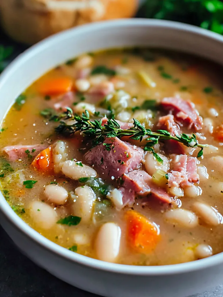 Warm Up with Hearty White Bean Ham Bone Soup Today