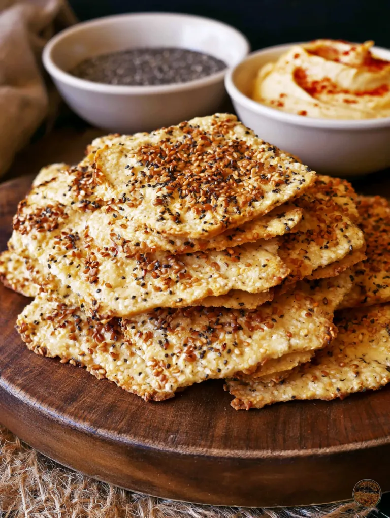 CHIA & SESAME SEED CRACKERS