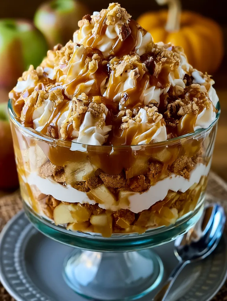 Caramel Apple Trifle Recipe