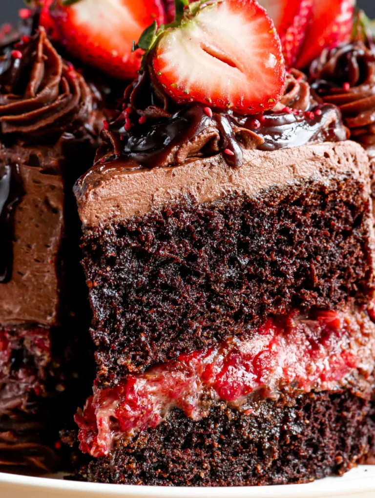 Chocolate Strawberry Cake