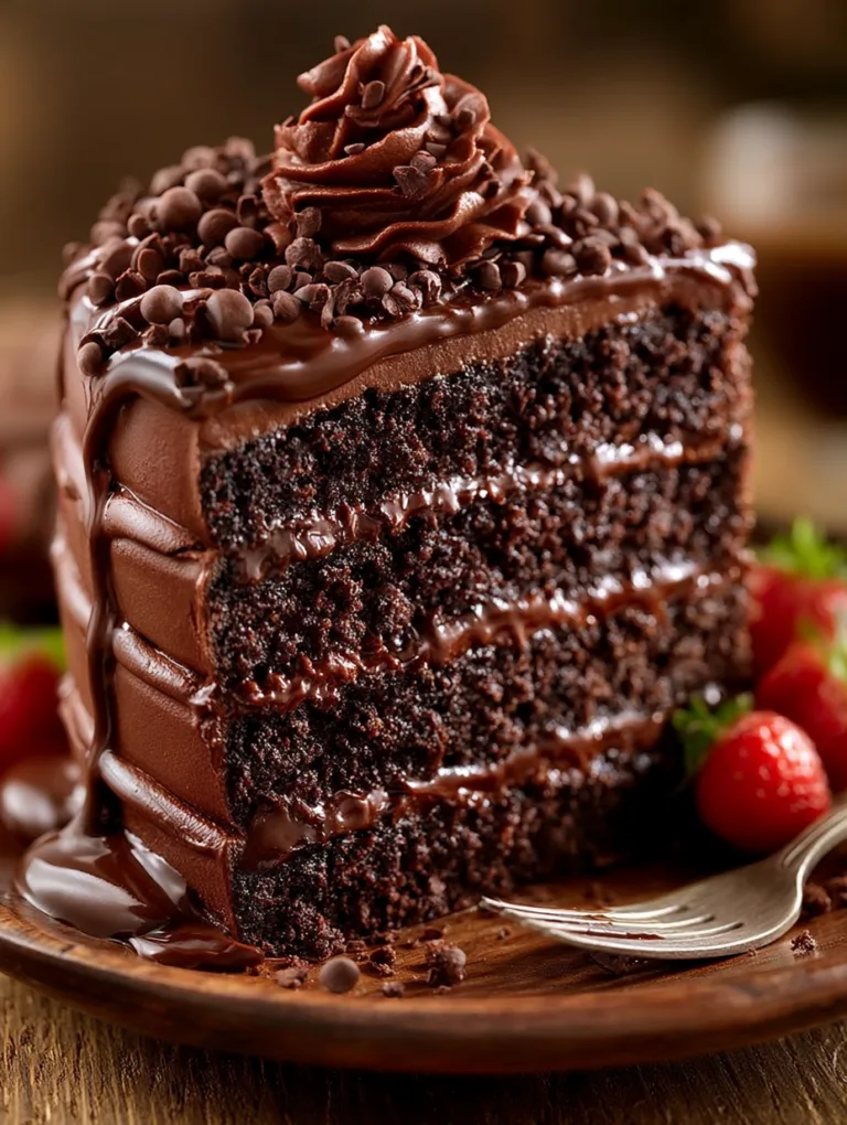 Decadent and Delicious Chocolate Cake