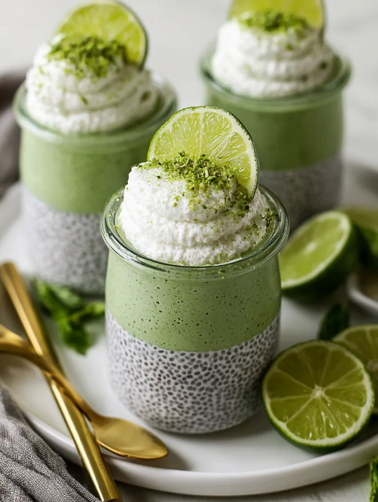 Key Lime Chia Pudding