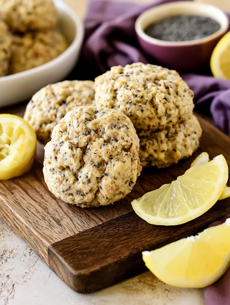 Lemon Chia Breakfast Cookies