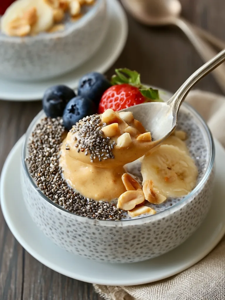 Peanut Butter Chia Pudding