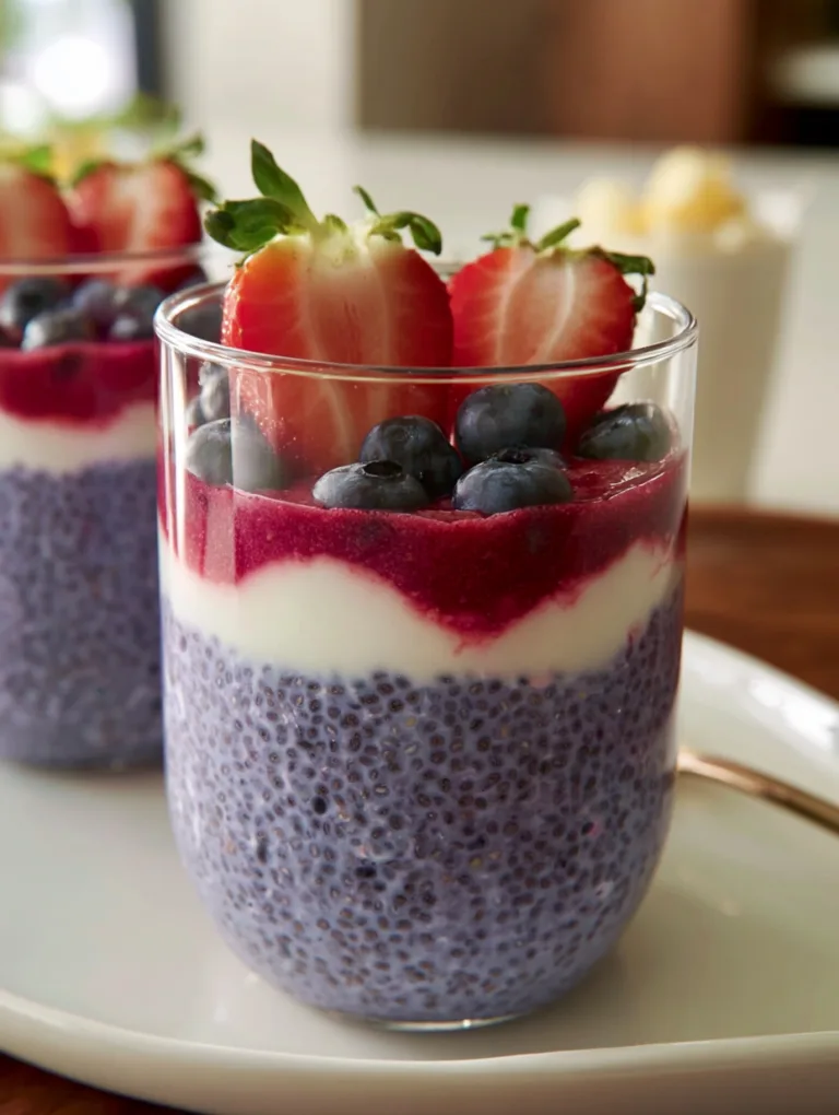 Summer Berries Chia Pot