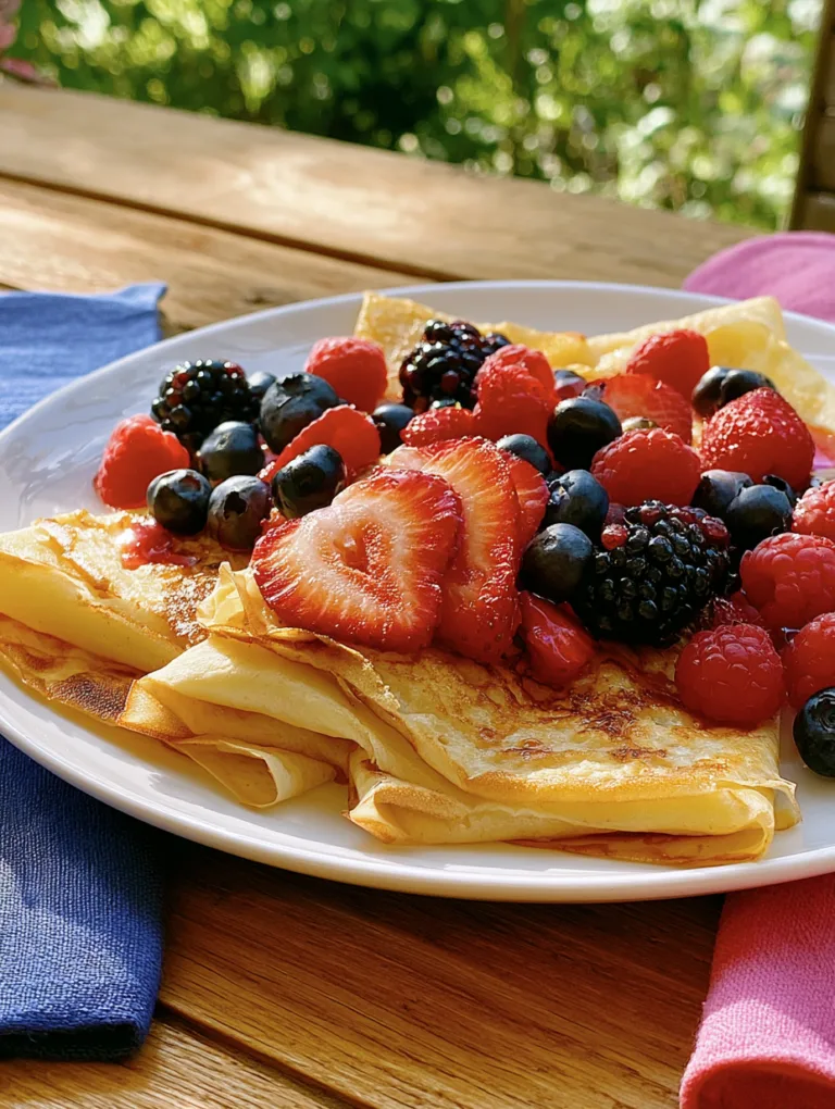 Awesome Crepes Recipes