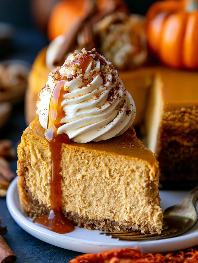 Best Ever Pumpkin Cheesecake