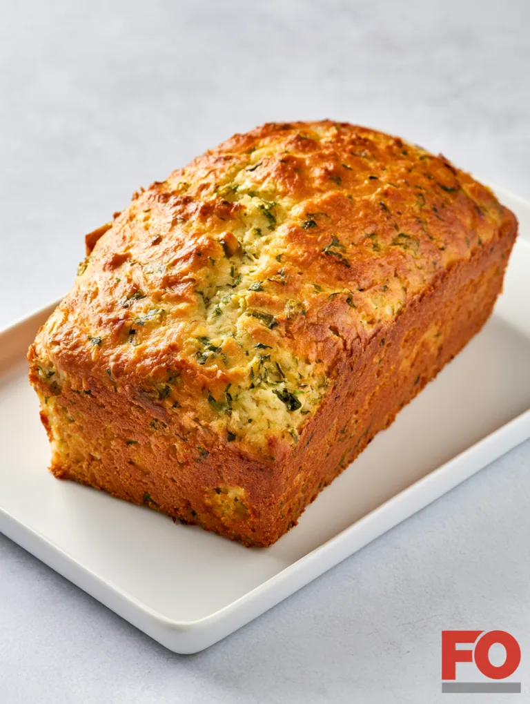 Best Ever Zucchini Cheddar Bread