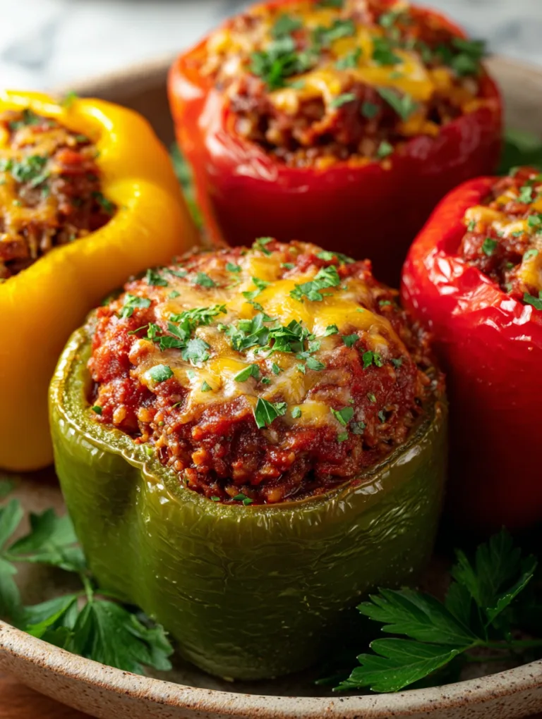 Classic Stuffed Bell Peppers