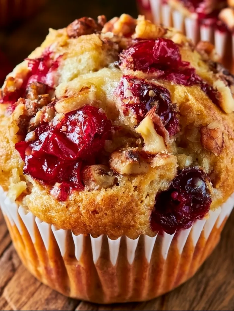 Fresh Cranberry Orange Muffins