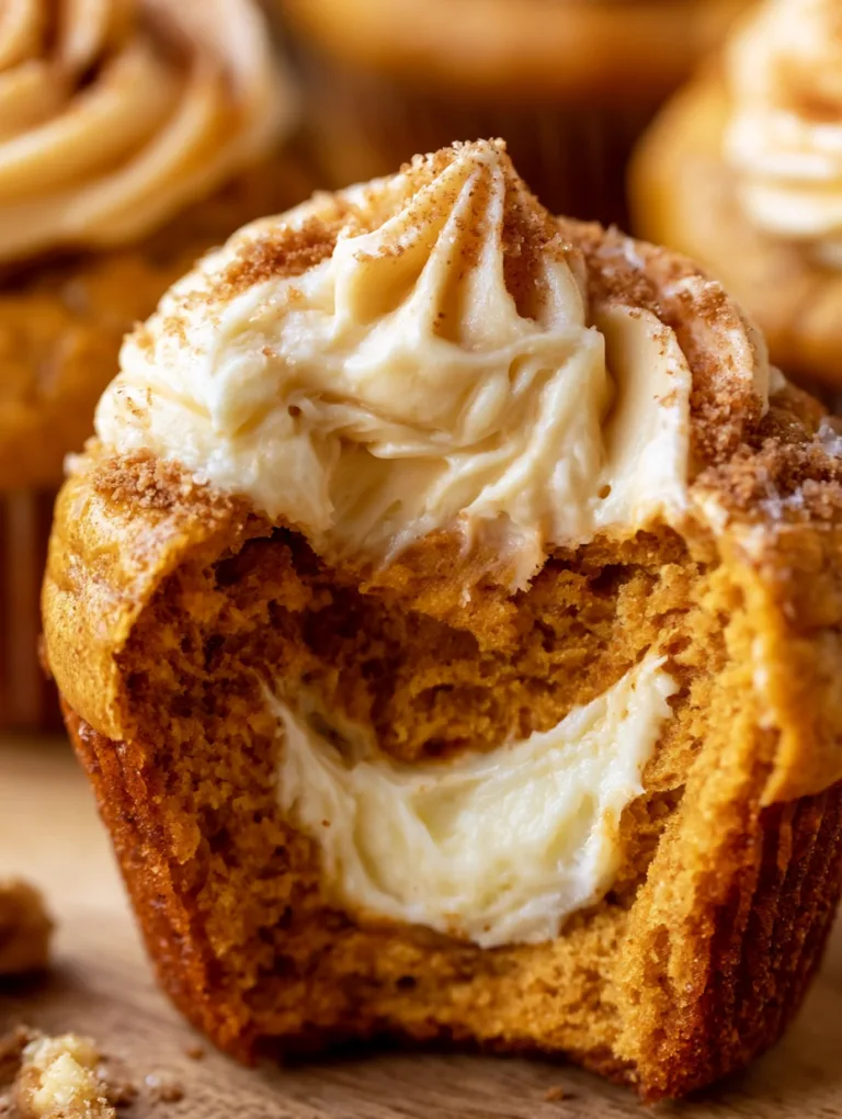 Homemade Starbucks Pumpkin Cream Cheese Muffins