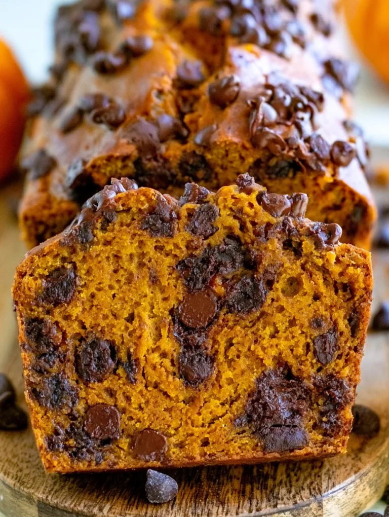 Pumpkin Chocolate Chip Bread Recipe