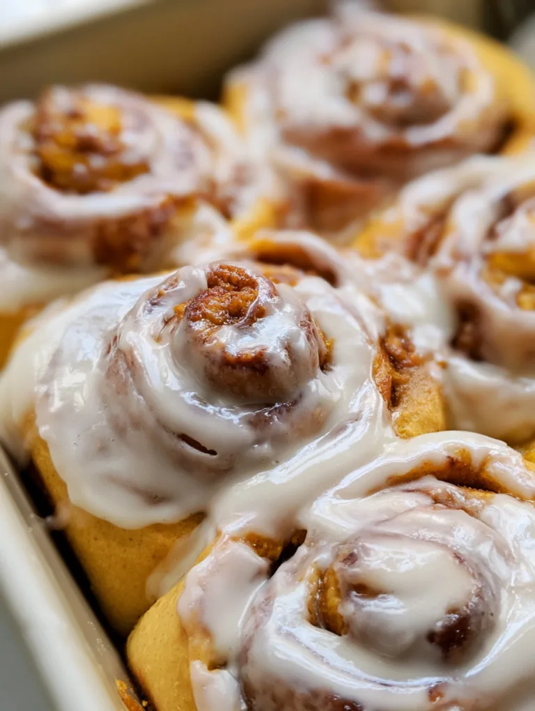 Pumpkin Cinnamon Rolls