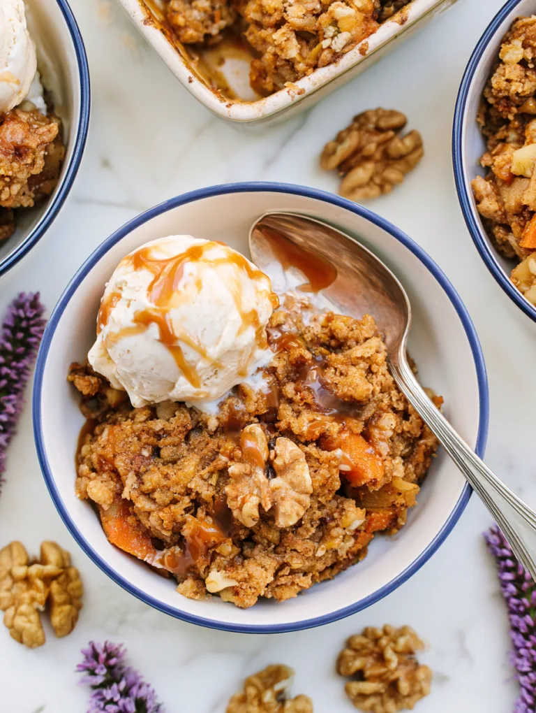 Carrot Cake Cobbler