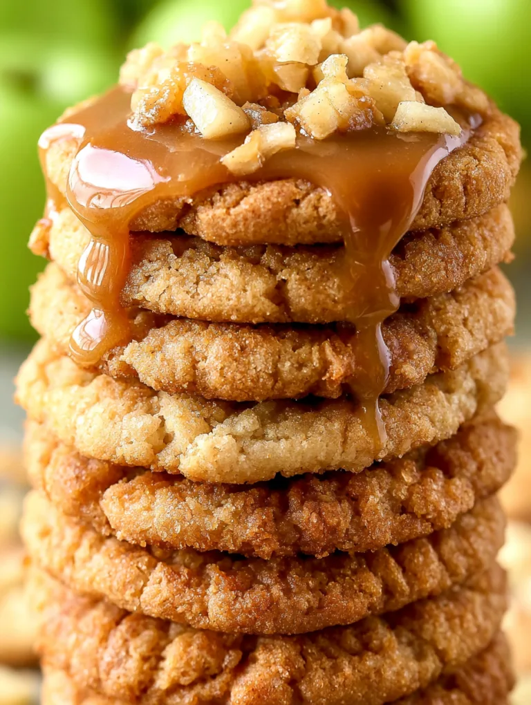 Apple Pie Cheesecake Cookies