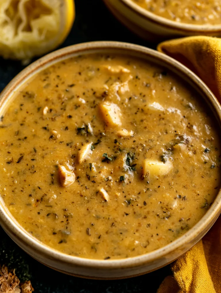 Creamy Winter Lemon Chicken Gnocchi Soup