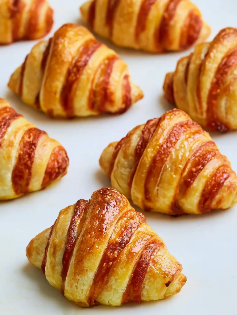 Mini Pumpkin Pie Crescent Rolls