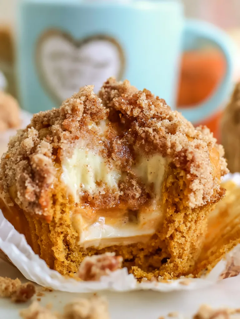 Pumpkin Cream Cheese Muffins