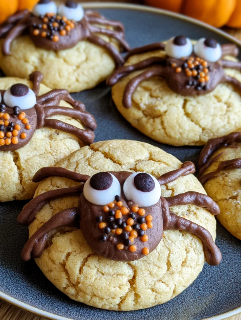 Spider Cookies