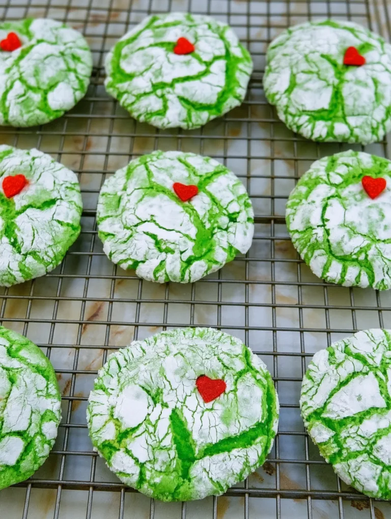 Grinch Cookies Cake Mix Recipe (So Easy!)