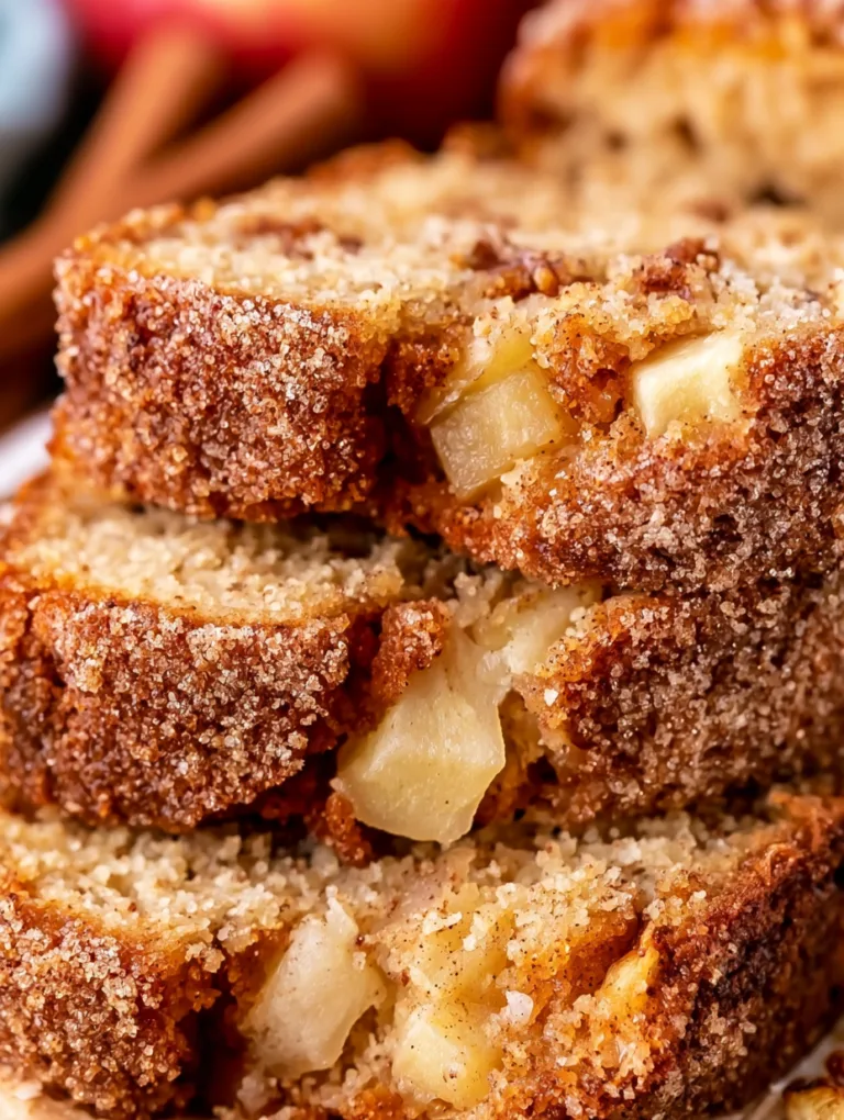 Moist Apple Cider Doughnut Loaf Cake