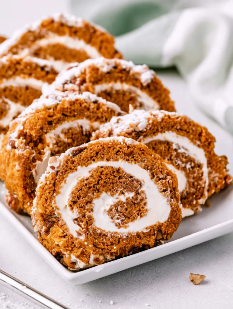 Praline Pumpkin Roll