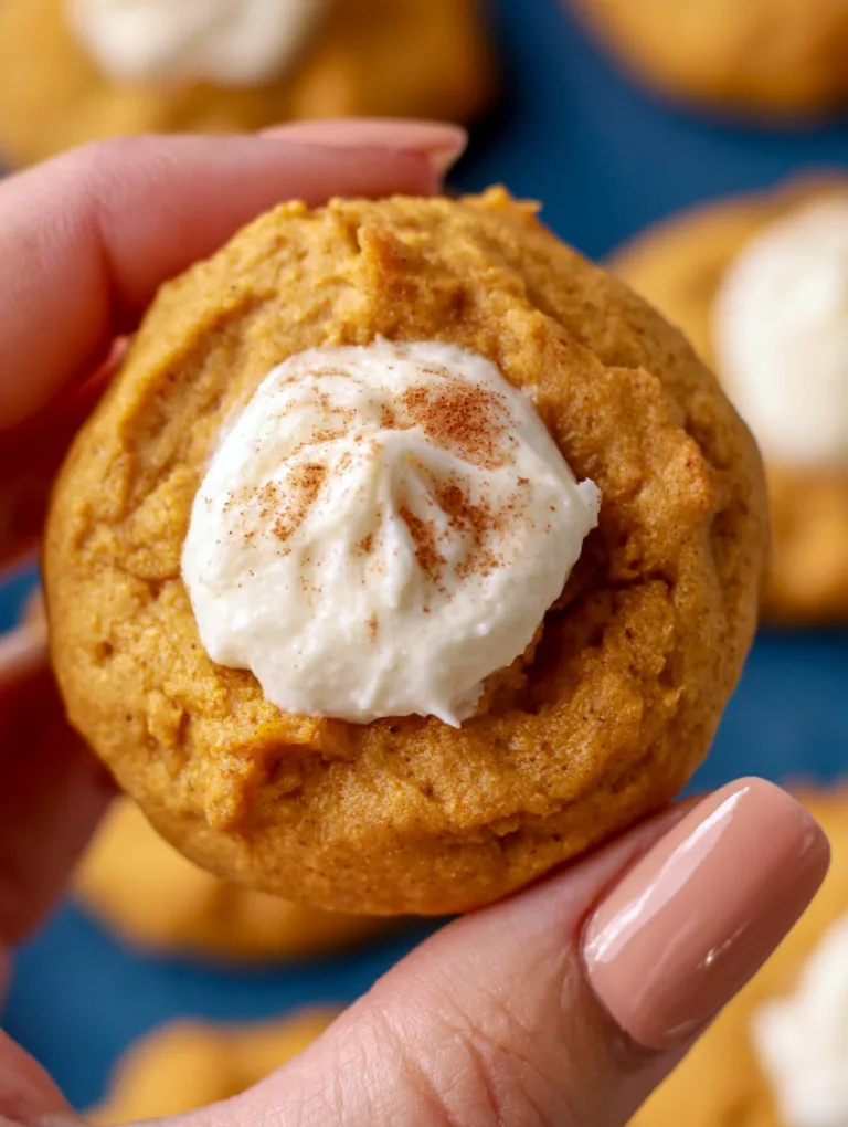 Pumpkin Cheesecake Thumbprints